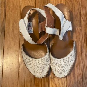 All leather sandals size 39